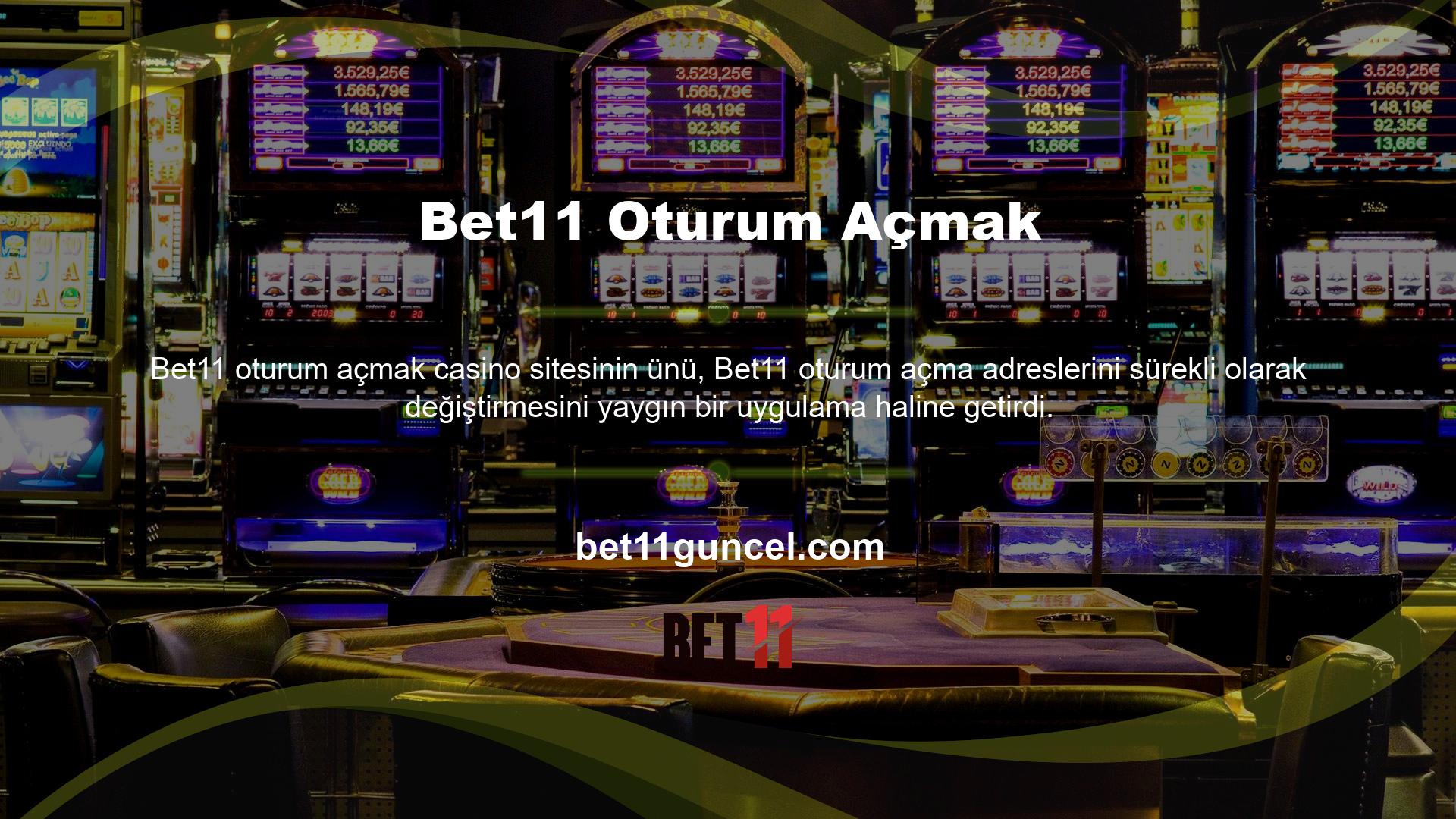 Bet11 bir casino sitesidir ancak bu platformun en büyük avantajı, diğer birçok bahis sitesine göre daha yüksek maç oranına sahip canlı bahis ve spor bahisleri hizmetidir