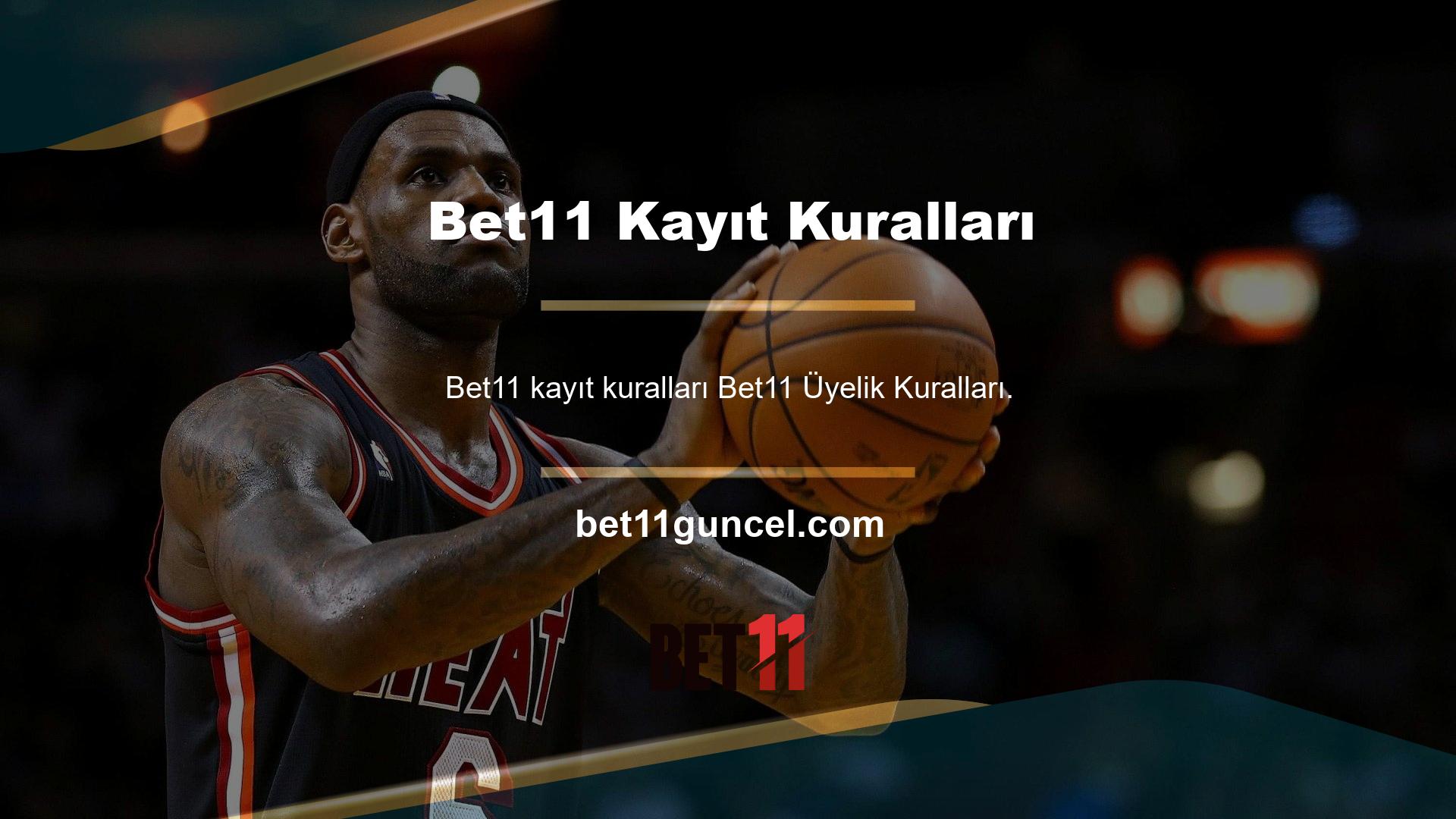 Çevrimiçi bahis ve casino platformu olarak Bet11 her zaman kullanıcılarına en güvenli hizmet sunmaya kendini adamıştır